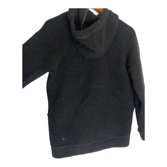 Lululemon So Sherpa Hooded Jacket Black-sz approx. 4 - Picture 7 of 10